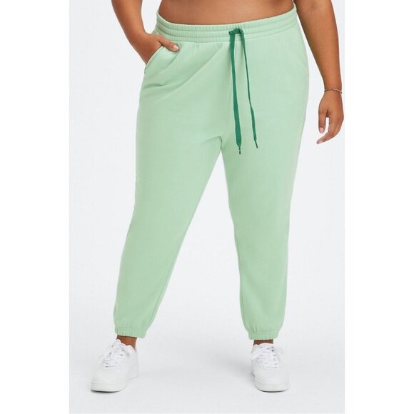 Fabletics Womens Green Joggers XL Size - Picture 1 of 12